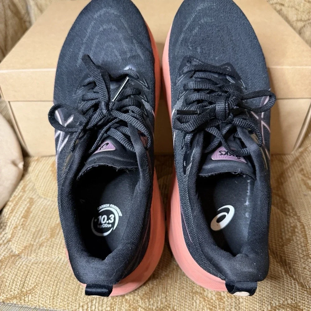 ASICS‎ GT-2000 13 Shoes Women's 8 Black Dark Aubergine Running Athletic Sneaker
